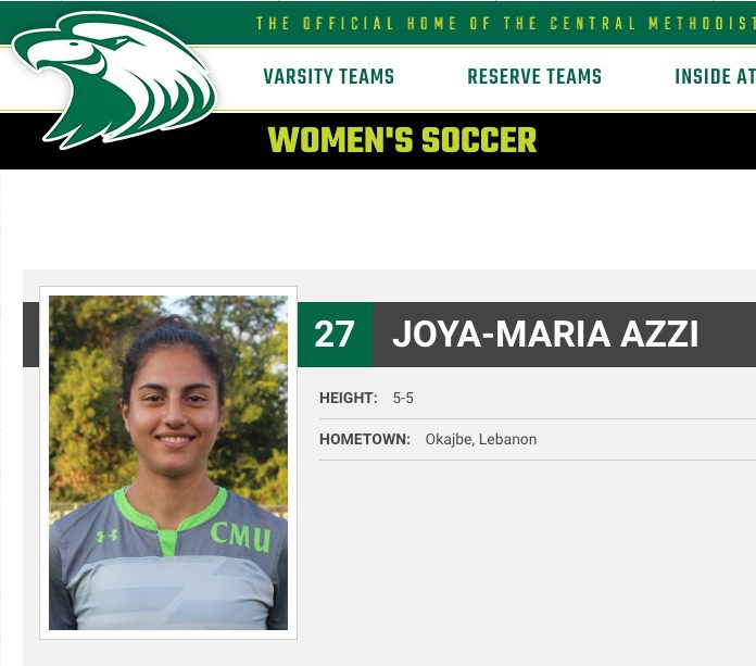 Joya went to Central Methodist University in Misouri.